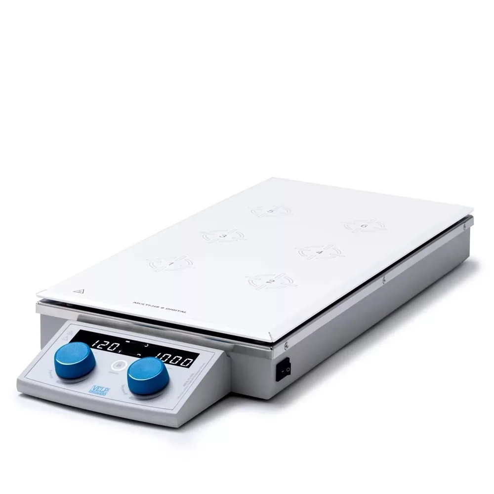 Hotplate Magnetic Stirrer Velp MULTI-HS 6-15 Digital Hotplate Magnetic Stirrer Velp MULTI-HS 6/15 Digital